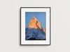 Matterhorn Mountain Sunset Print DIN A4