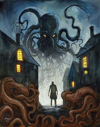 PRE-ORDER  "The Doom That Came To Salem - Cthulhu" Art Print 