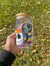 Jack Skellington Glass Can Cup