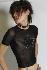 Image 3 of Star fucker mesh top 