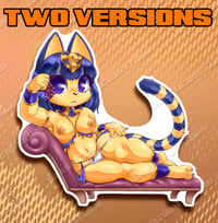 Image 1 of Royal Egyptian Cat - Vinyl Sticker