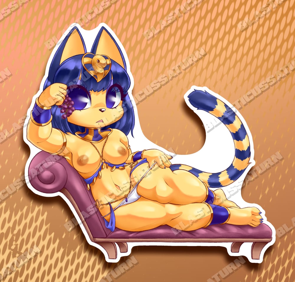 Royal Egyptian Cat - Vinyl Sticker