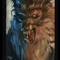 “Eddie Quist Werewolf" - 11” x 14” Art Print