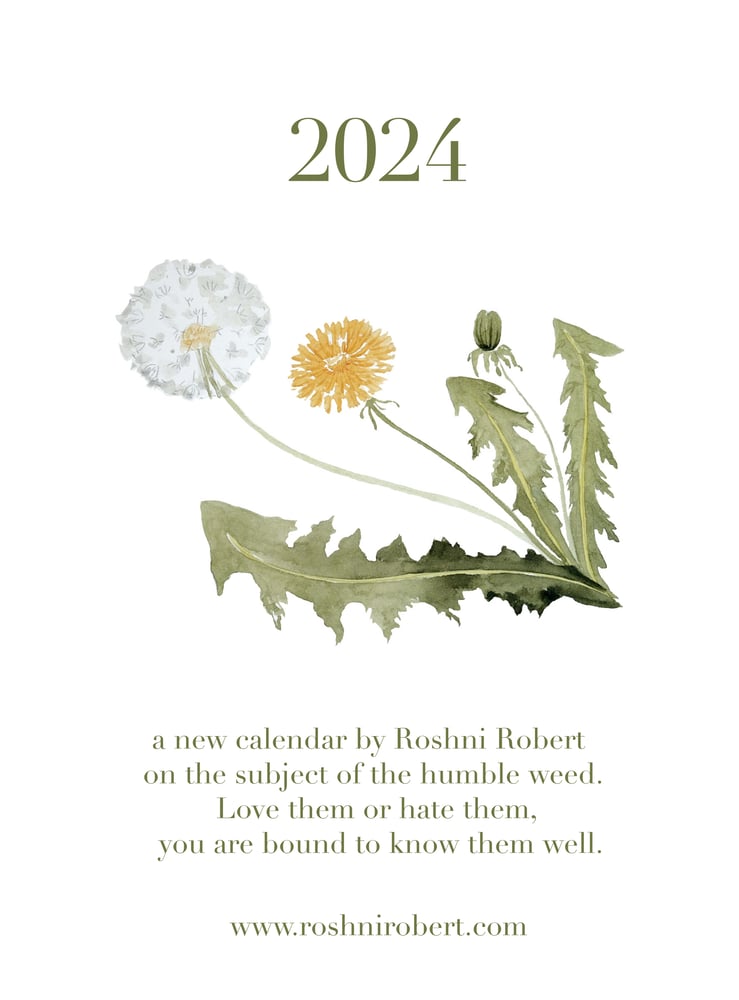 Image of 2024 weeds calendar
