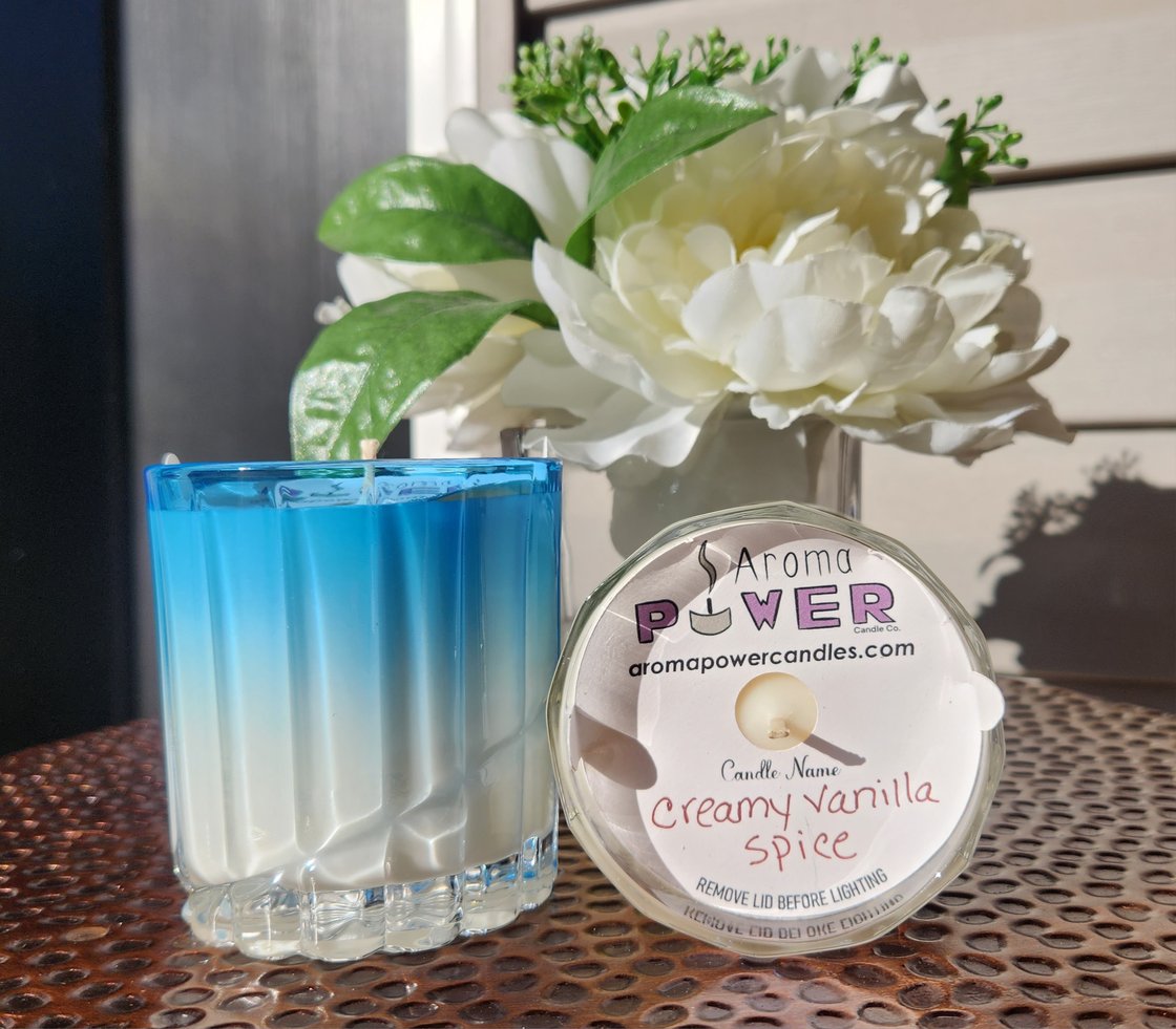 Image of Creamy Vanilla Spice in Reusable Whiskey Rocks Glasses