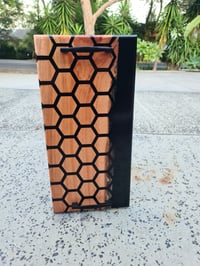 Image 2 of Jet Black Honey Comb board