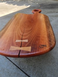 Image 2 of 082-Red Ironbark Fiddleback serving board