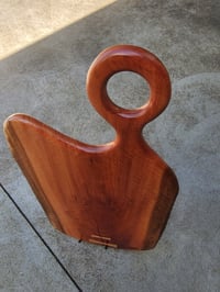 Image 3 of 082-Red Ironbark Fiddleback serving board