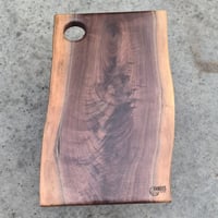 072-American walnut serving board