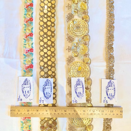 Image of SILK EMBROIDERED RIBBON PAGE 11