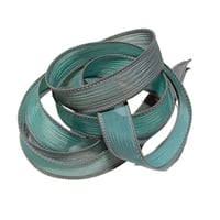 Image 3 of 1PC.  SAND & SEA  42" hand dyed wrist wrap bracelet silk ribbon//Yoga wrist wrap bracelet ribbon