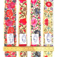 Image 1 of SILK EMBROIDERED RIBBON PAGE 12