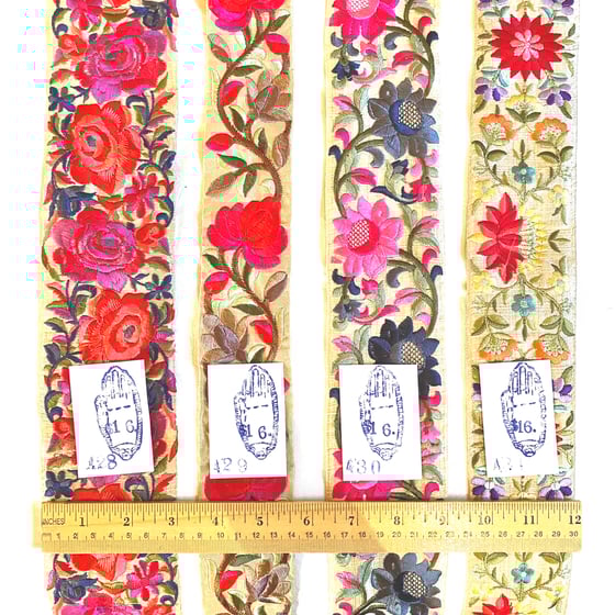 Image of SILK EMBROIDERED RIBBON PAGE 12