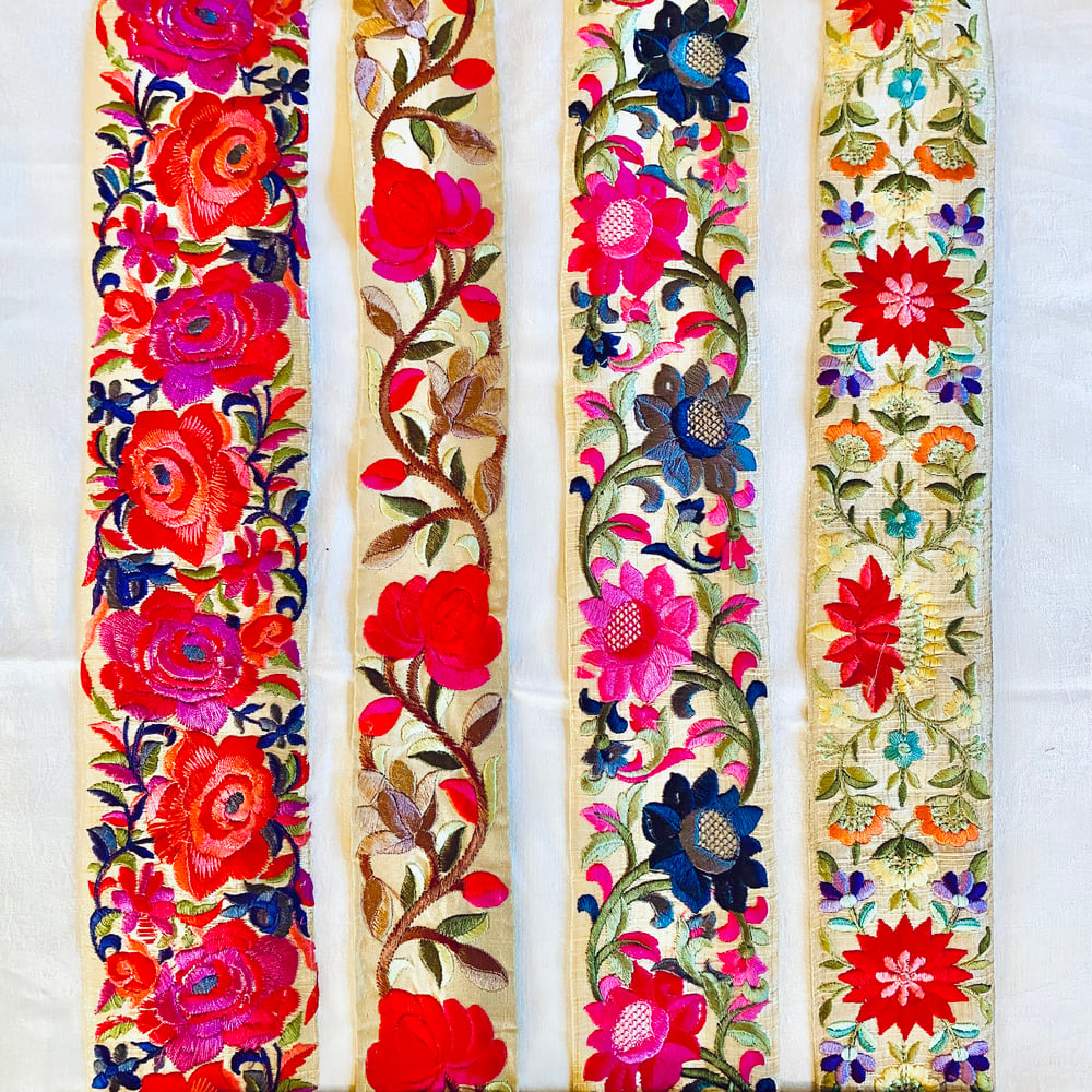 Image of SILK EMBROIDERED RIBBON PAGE 12