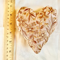 Image 1 of LAVENDER HEART SACHET