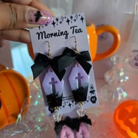 Image 2 of Misty Coffin Earrings