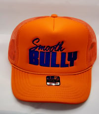 SB Trucker Hat Orange and Blue 