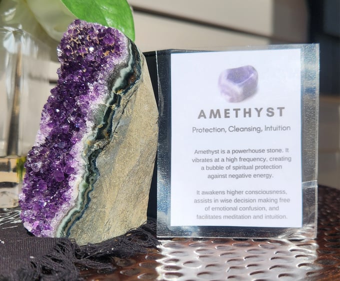 Image of 10oz Amethyst Geode 