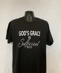 Image 2 of God’s Grace Unisex Black Shirt 