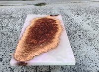 Image 3 of 061-Red mallee burl and Ghost Red Pearl Charcuterie Board
