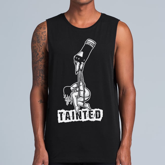 15% OFF Tainted Unisex/Mens Tank (Black)