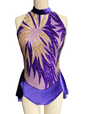 Image of "Enigma" Bustle Leotard SAMPLE - Ready to Ship