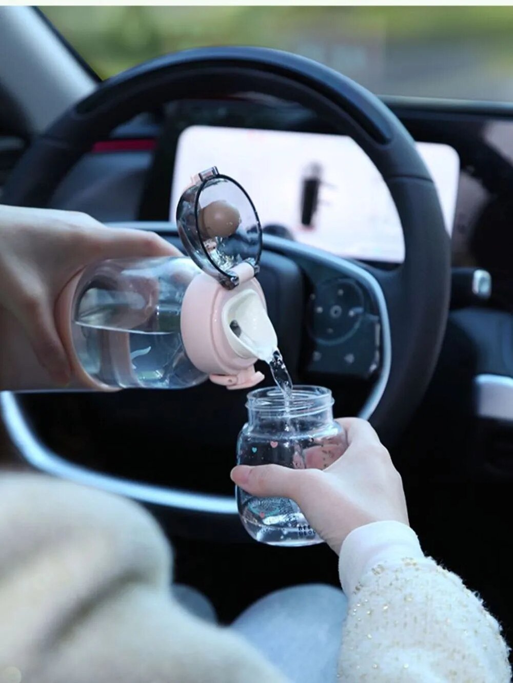 Portable Constant Temperature Water Cup Milk Powder Heater For Travel