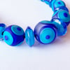 Cobalt/Aqua Adjustable Necklace