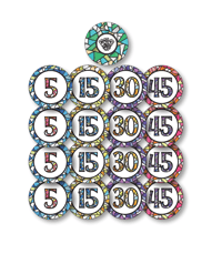 Image 1 of Haggis Bet Chips - 4 Sets