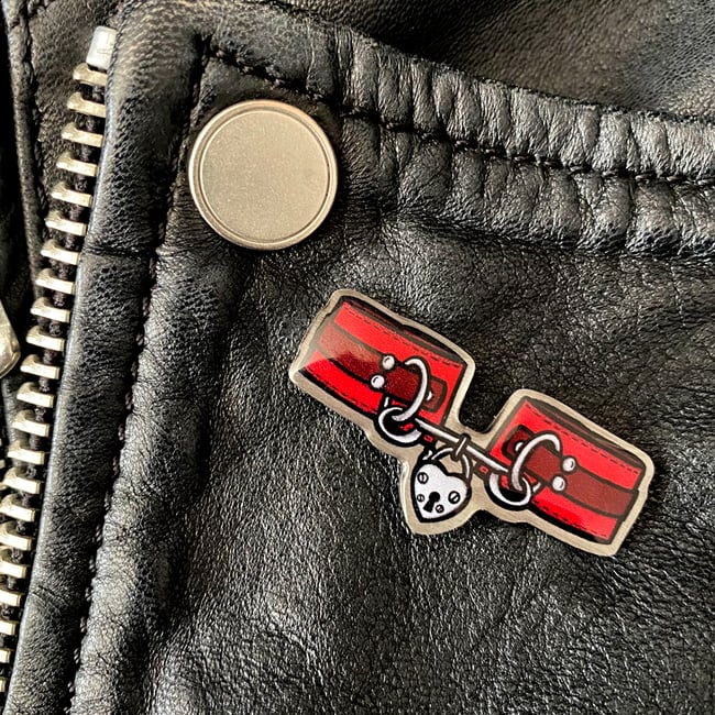 20% OFF 'Love Cuff' Eco Metal Pin