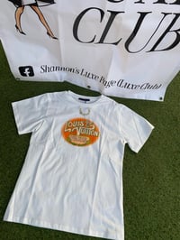 Image 1 of orange style tshirt 