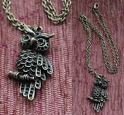Image of Owl necklace