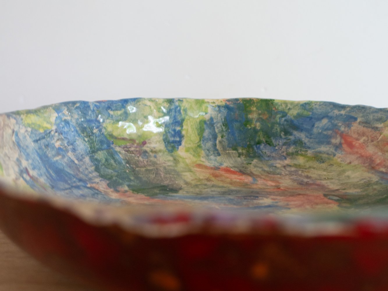 Image of papier-mache bowl