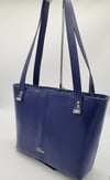 Every Day Tote - Blue Leather