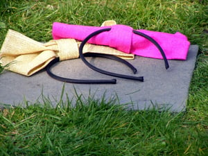 Image of Handmade retro oversized bow headbands