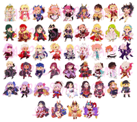 Image 3 of Fate Grand Order Acrylic Charms (DISCONTINUED)