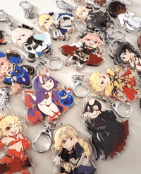 Image 1 of Fate Grand Order Acrylic Charms (DISCONTINUED)