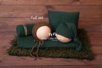 Image 1 of Newborn set green fur
