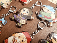 Image 1 of Dragon Quest 11 Acrylic Charms (DISCONTINUED)