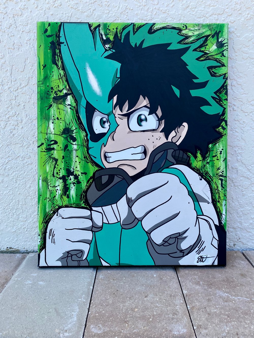 Image of Deku 2.0 Original Painting 