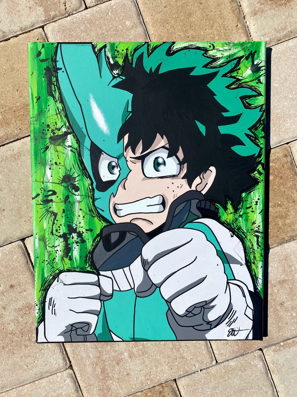 Image of Deku 2.0 Original Painting 