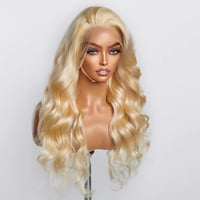 Image 2 of 13"x4" Body Wave 613 Lace Frontal Wigs 