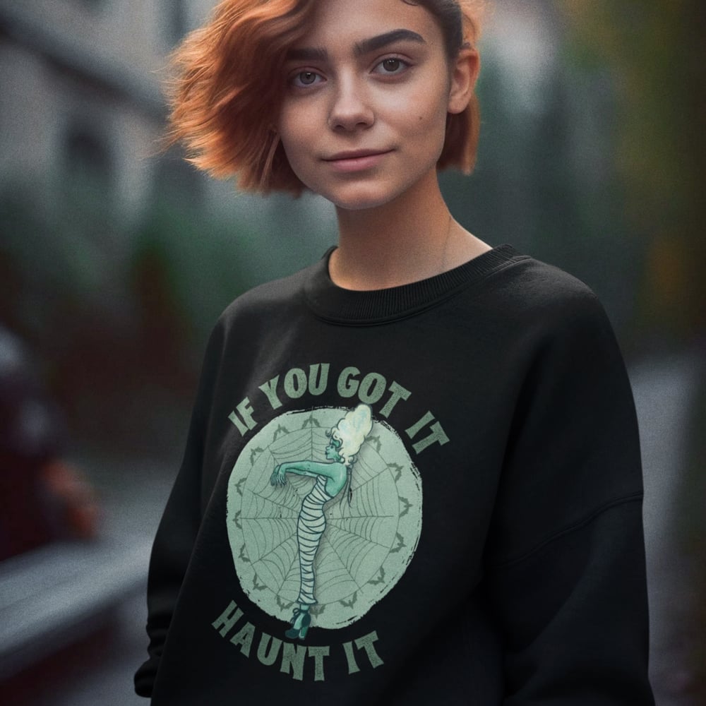 Image of HAUNT IT CREWNECK