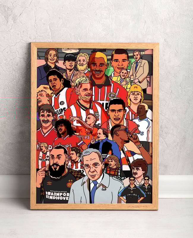  Fashion Goals - The Stylish Saga of PSV's Fashionable Legends (A2)