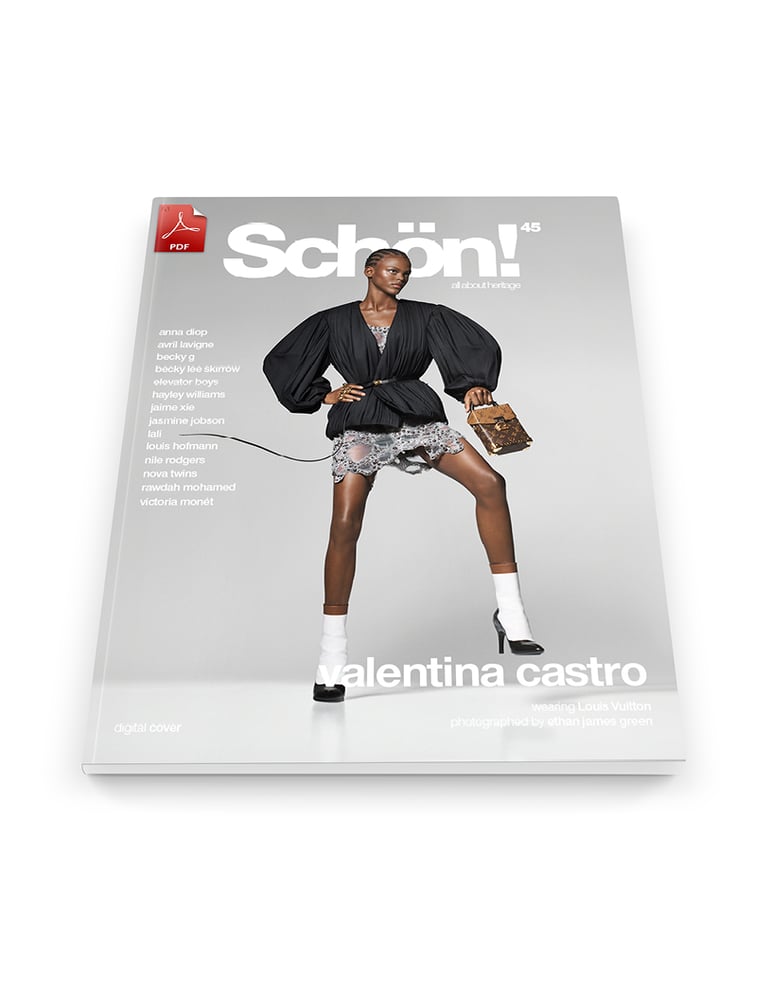 Image of Schön! 45 | Valentina Castro by Ethan James Green for Louis Vuitton | eBook download
