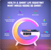 G shape Elegant Lamp ,Wireless Charger with Bluetooth speaker