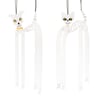 DUO DE SQUELETTES CHAT & CHIEN POUR HALLOWEEN