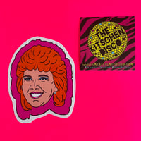 Cilla Black Vinyl Sticker