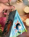 Eastern Bluebird Bird house ornament
