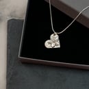 Image 1 of Hearts And Flowers Pendant